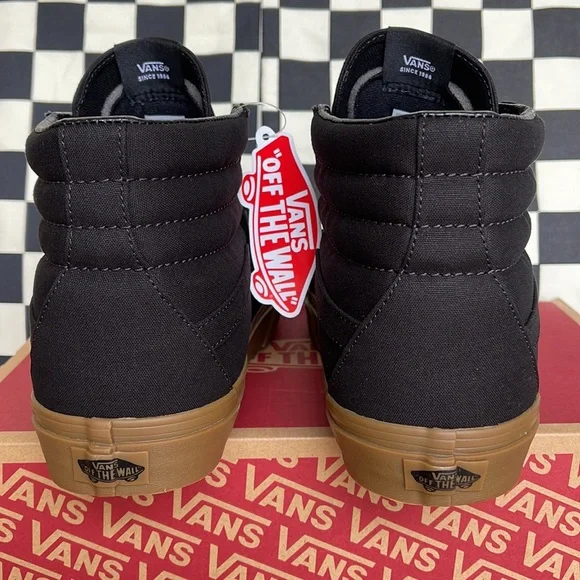Vans Sk8-Hi Reissue Canvas Gum Black/Light Gum WMNS sneakers - Picture 14 of 16